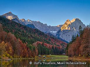 Riessersee im Herbst