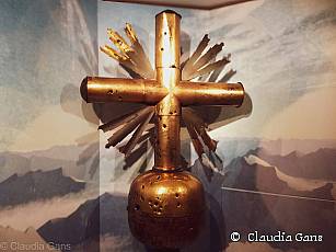 Gipfelkreuz im Museum