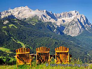 Aussicht vom Liegestuhl