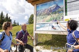 GaPa Heilklima Wanderkarte